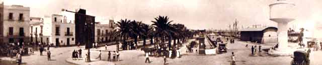 La Plaza de las Galeras a principios del Siglo XX
