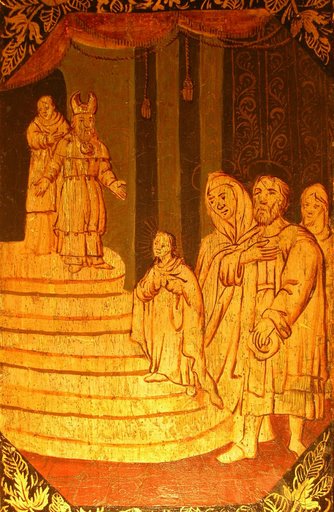 03 Maria presentada a Templo