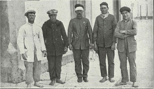 2.737. El Puerto de luto, por la muerte de cuatro marineros.1928. (Y Parte II)