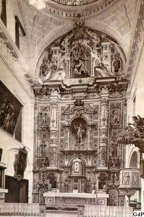 2.922. Las Capuchinas. El desaparecido retablo de San Miguel.