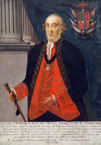 2.945. El Marqués del Real Tesoro. Fundador de un hospital en El Puerto.