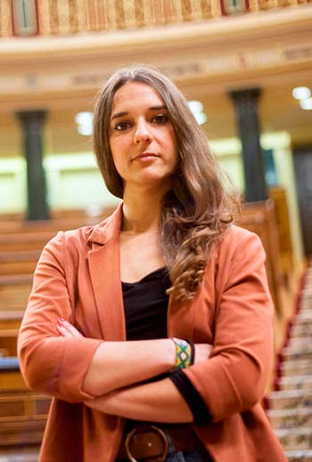 3.068. Noelia Vera Ruiz-Herrera. Diputada y miembro del Consejo Ciudadano Estatal de Podemos tras Vistalegre II
