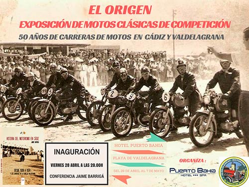 3.141. Exposición y Conferencia: 50 años de motos en Cádiz y Valdelagrana.