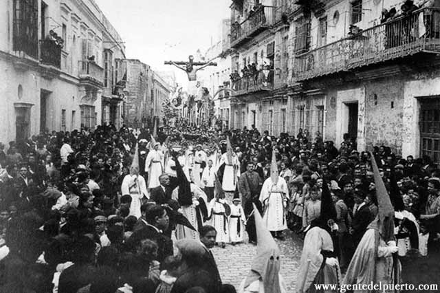 3.565. La Semana Santa en El Puerto hace 100 años. 1918