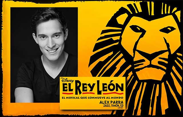 3.615. Alex Parra García. Próximo trabajo en el musical ‘El Rey León’