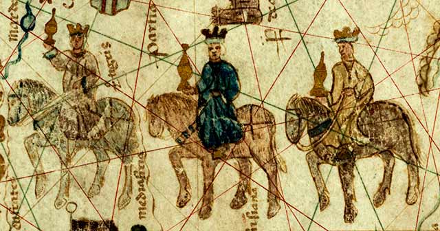 4.212. Los Reyes Magos en las etiquetas de vinos y el Mapa de Juan de la Cosa