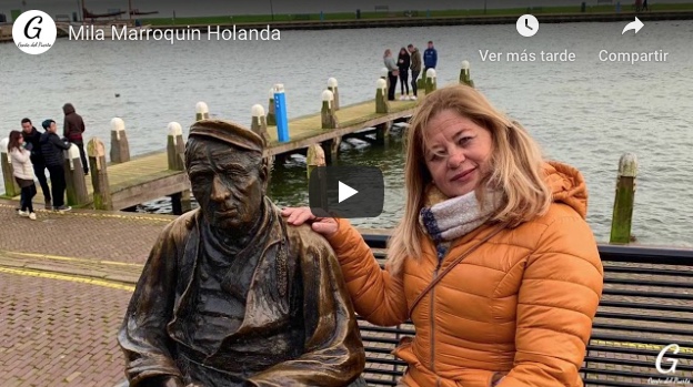 4.219. Mila Marroquin, desde Volendam (Holanda). Portuenses viajeros por el mundo (6)