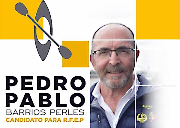 4.316. Pedro Pablo Barrios. Candidato a la presidencia de la Federación Española de Piragüismo