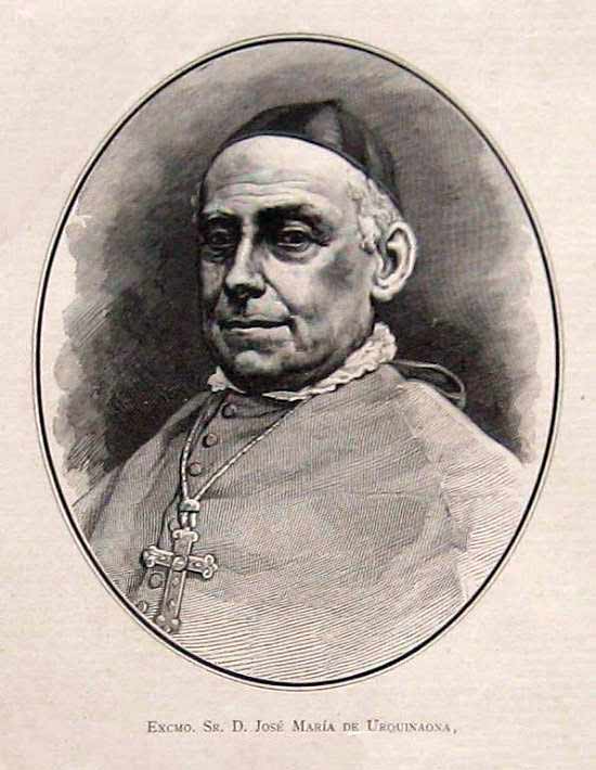 4.379. José María Urquinaona. Obispo en Barcelona y en las Capuchinas capellán