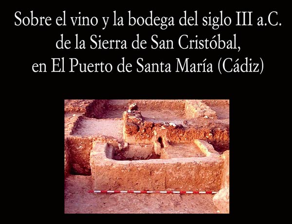 4.472.  Nuevo libro de Ruiz Mata: ‘Sobre el vino y la bodega del siglo III a.C. de la Sierra de San Cristóbal’