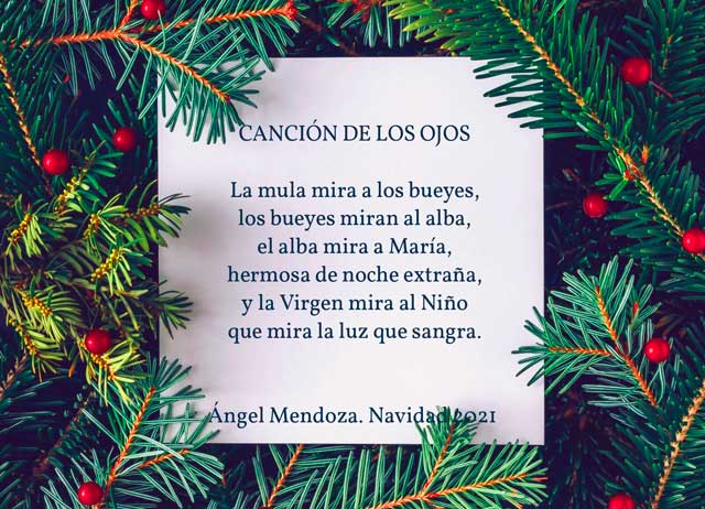 4.920. Poema navideño de Ángel Mendoza