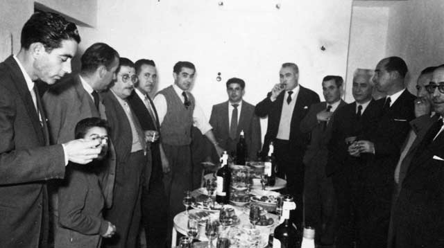 4.909. Inauguración del Bar Jamón. 1958