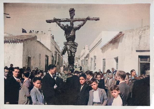 El Cristo del Amor entre Santa Clara y Zarza #5.489