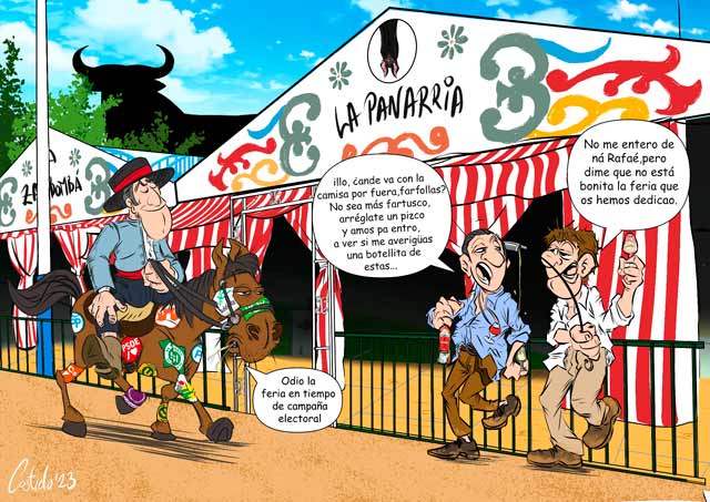 La viñeta de Alberto Castrelo. La Feria dedicada a Córdoba, en elecciones #5.533
