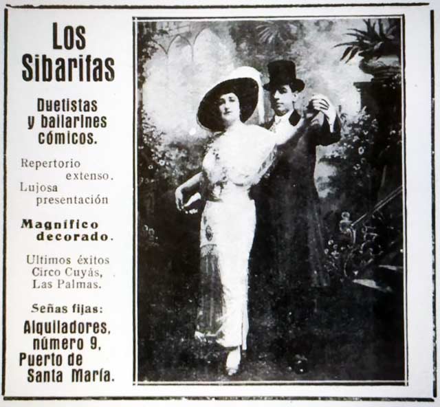 Los Sibaritas. Duetistas y bailarines